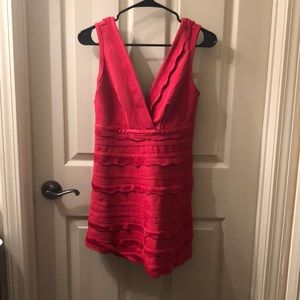 Nasty gal mini red cocktail dress